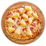 Ham & Pineapple Twist Pizza 