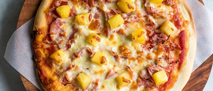 Ham & Pineapple Twist Pizza  10" 