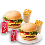 Burger Meal For 2 